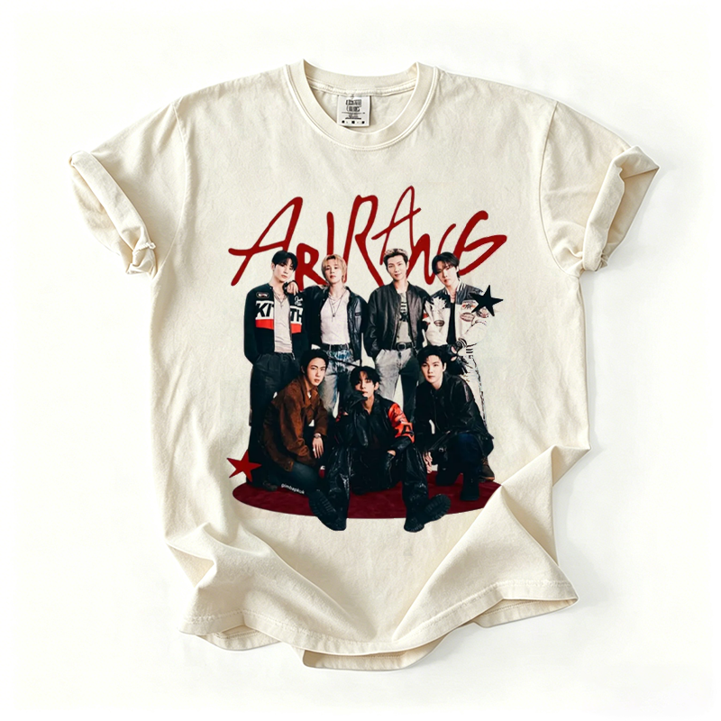 Kpop Boy Group Tour 2026 Concert T-shirt