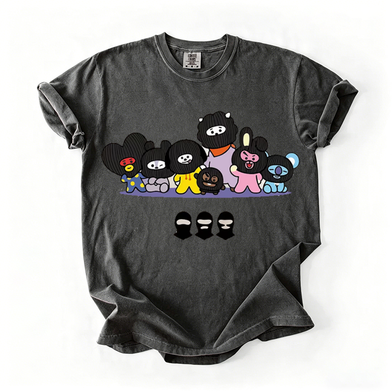 Kpop Boy Group Cute Graphic T-shirt