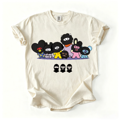 Kpop Boy Group Cute Graphic T-shirt