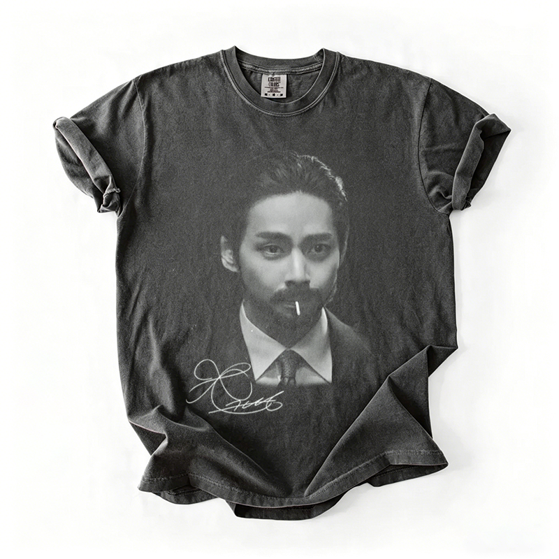 Kpop Boy Group Vintage Graphic T-shirt