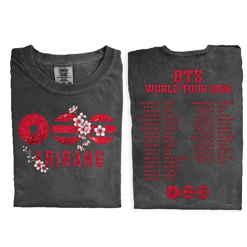 Kpop Boy Group World Tour 2026 T-shirt