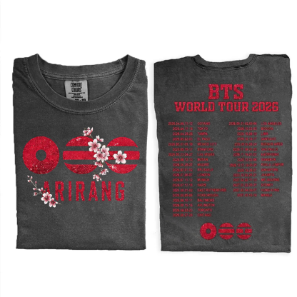 Kpop Boy Group World Tour 2026 T-shirt