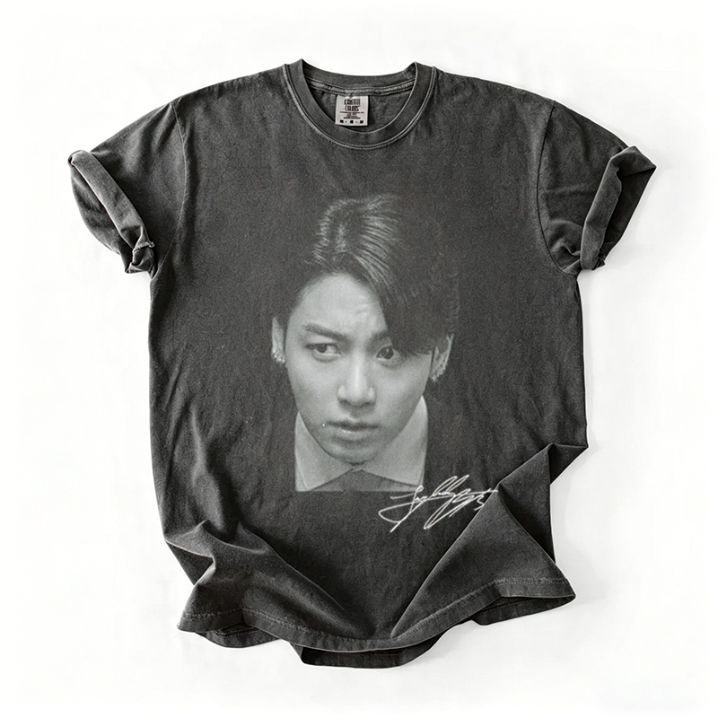 Kpop Boy Group Vintage Graphic T-shirt