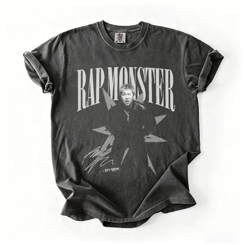 Kpop Boy Group Vintage Graphic T-shirt