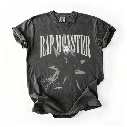 Kpop Boy Group Vintage Graphic T-shirt