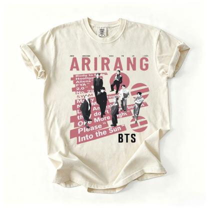 Kpop Boy Group Retro Vintage T-shirt