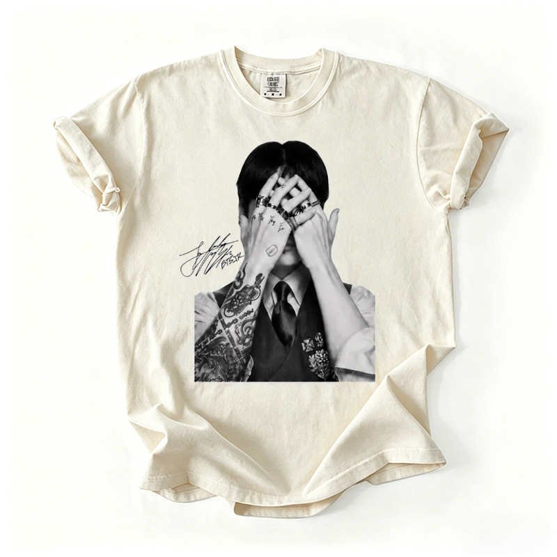 Kpop Boy Group Vintage Graphic T-shirt