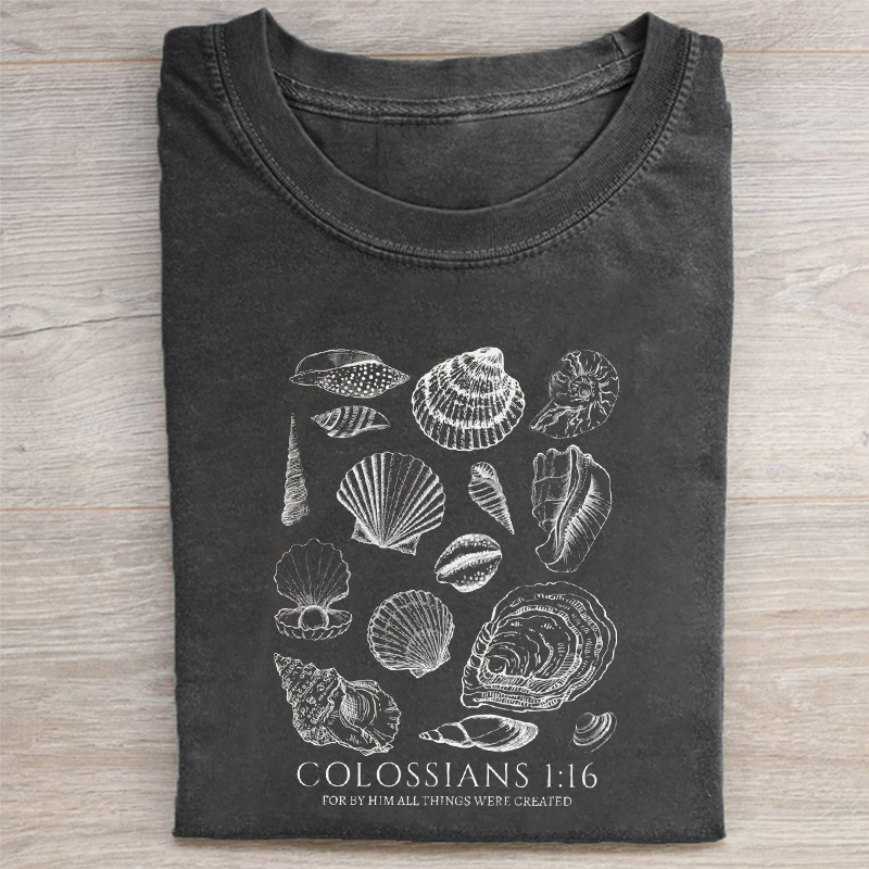 Seashell Bible Verse T-shirt