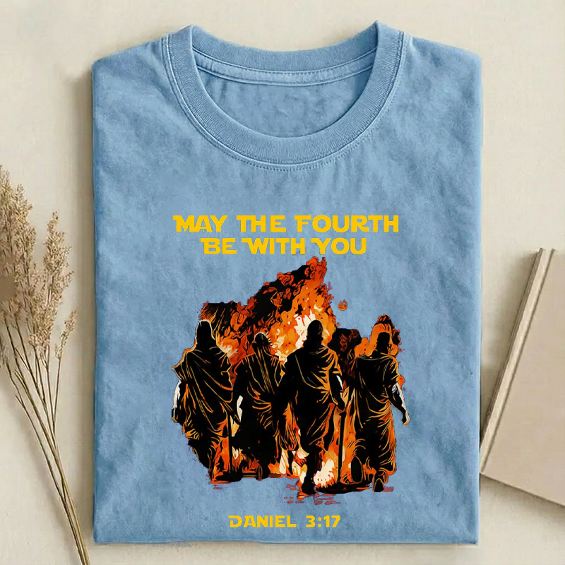 May The Fourth Be With You Christian T-shirt