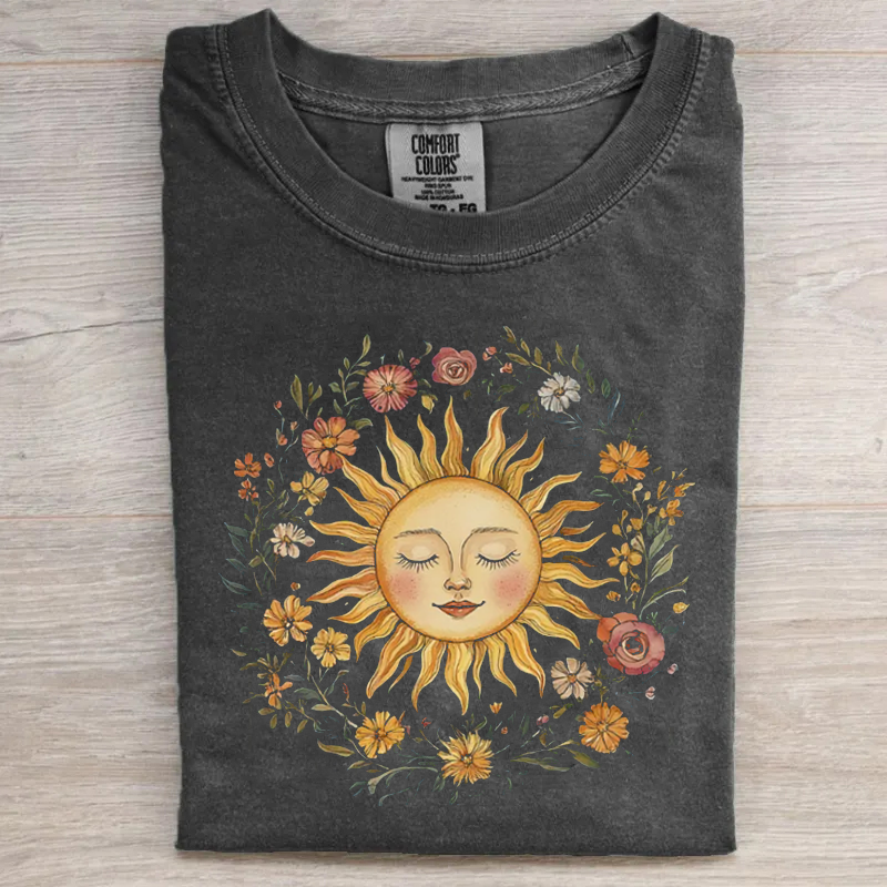 Boho Spiritual Sun T-shirt
