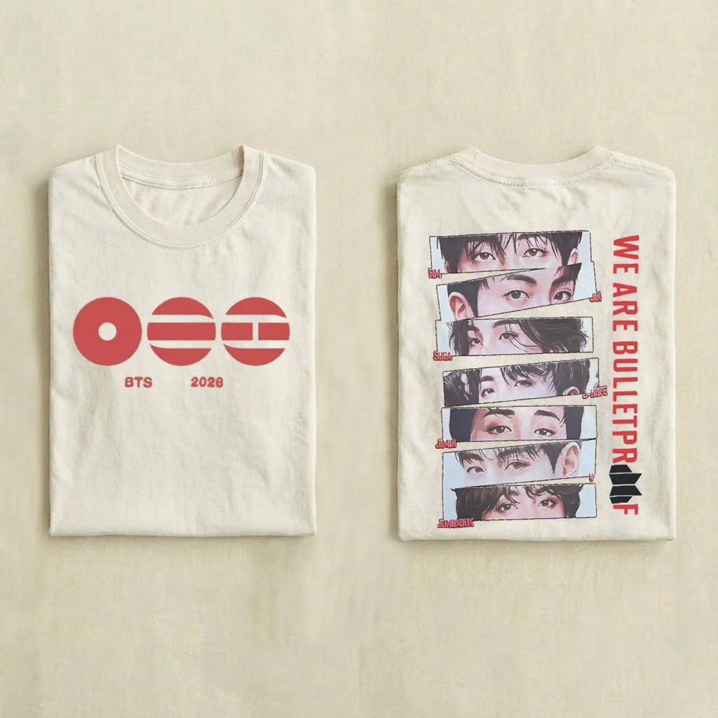 We Are Bulletproof Tour 2026 T-shirt