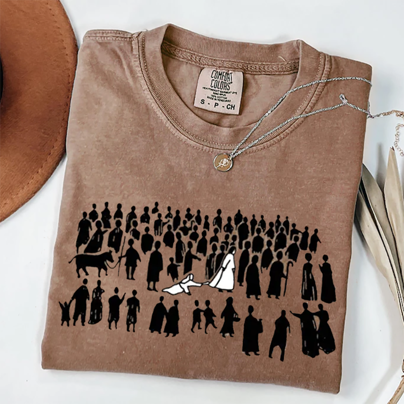 By His Wounds Chirstian T-shirt