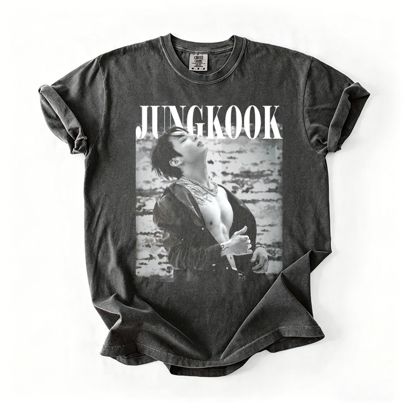 Kpop Boy Group Vintage Graphic T-shirt