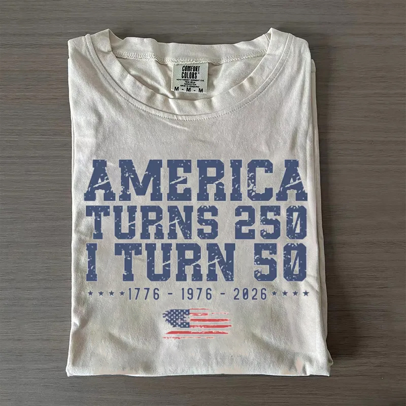  America Turns 250 T-shirt