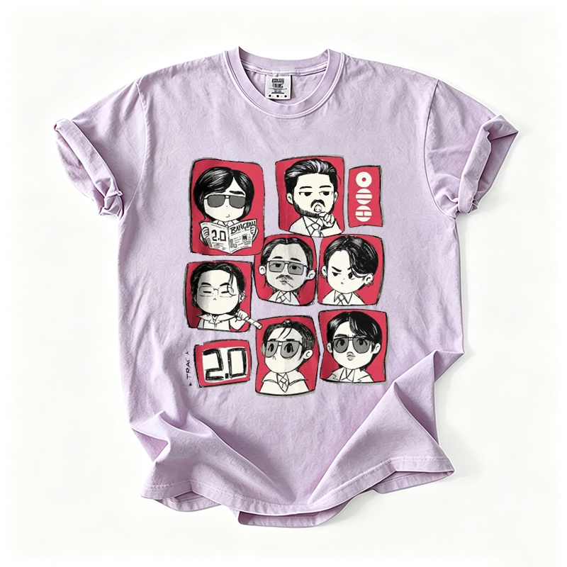 Kpop Boy Group Cute Graphic T-shirt