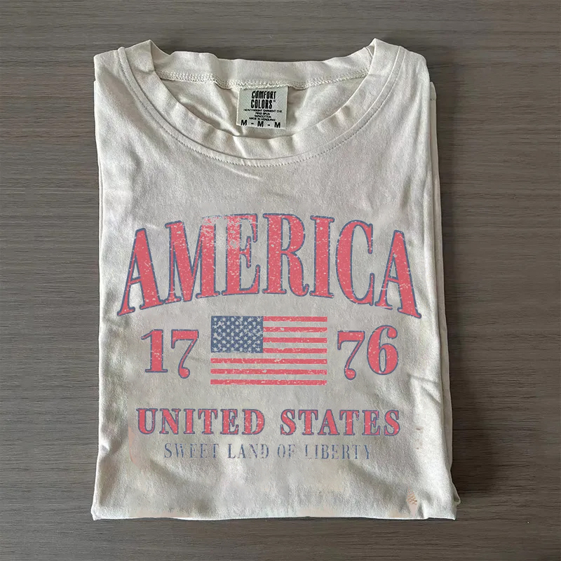 Retro America 4th Of July T-shirt