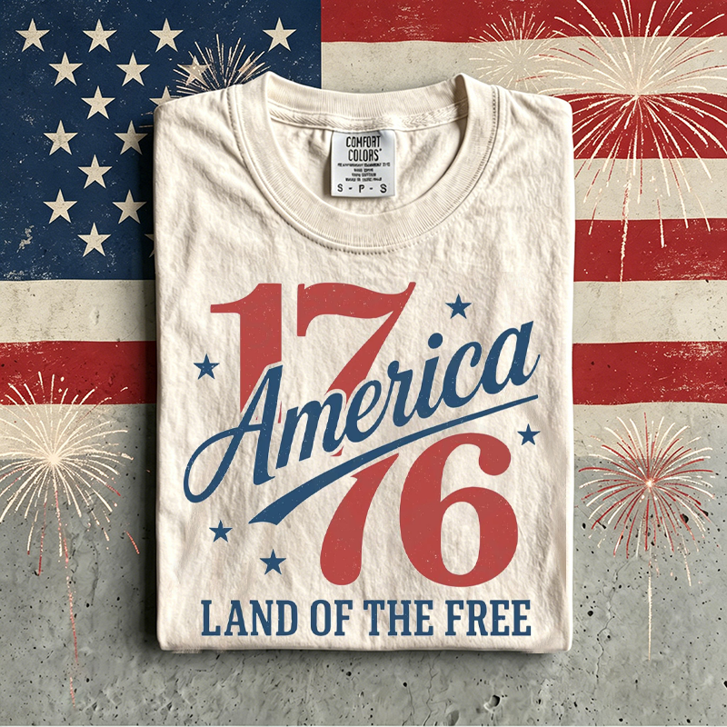 America 1776 Land Of The Free T-shirt