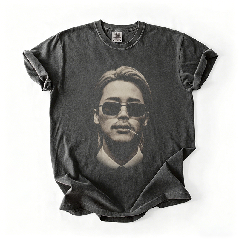 Kpop Boy Group Vintage Graphic T-shirt