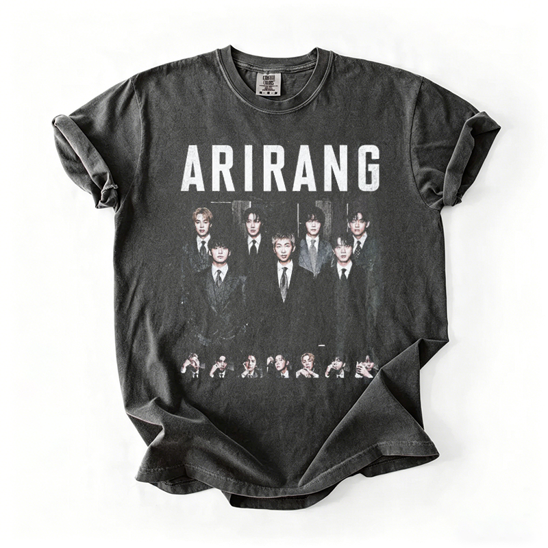 Kpop Boy Group Vintage Graphic T-shirt