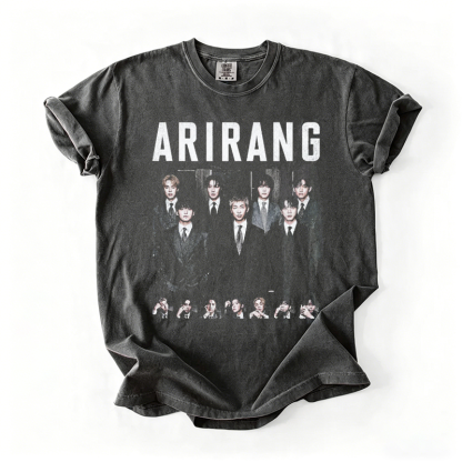 Kpop Boy Group Vintage Graphic T-shirt