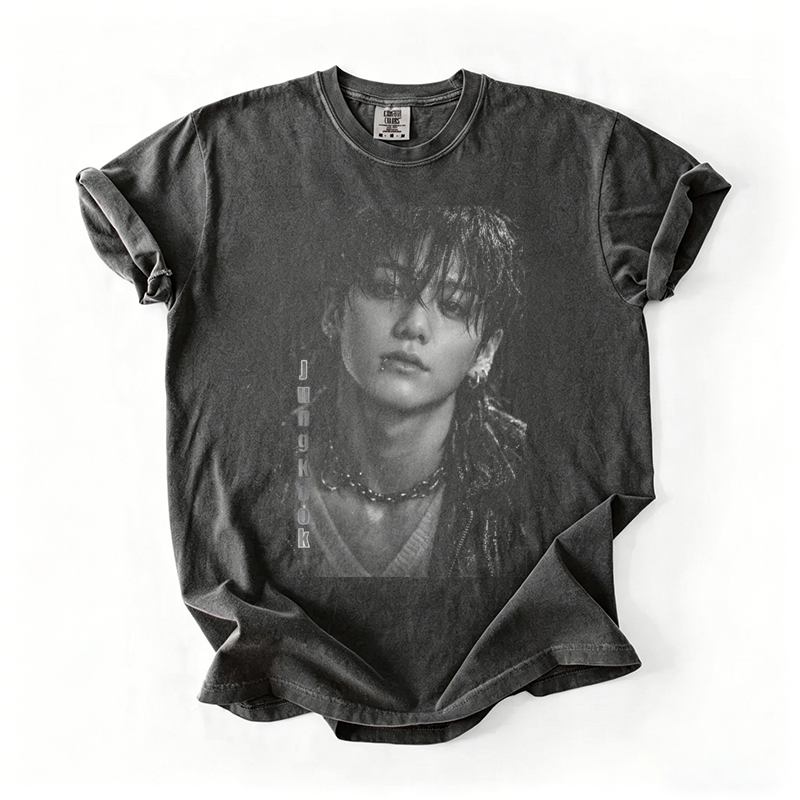 Kpop Boy Group Vintage Graphic T-shirt