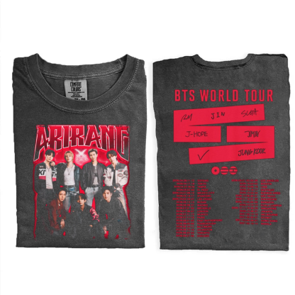 Kpop Boy Group World Tour 2026 T-shirt
