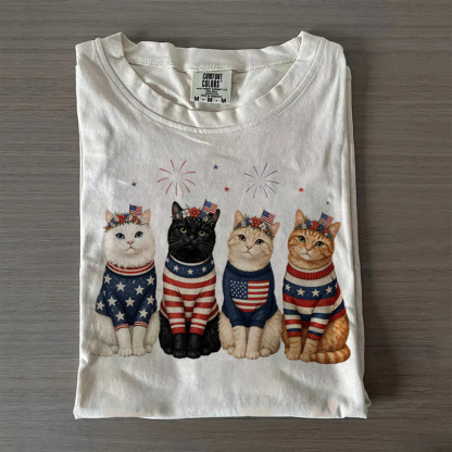 Patriotic Cat T-shirt