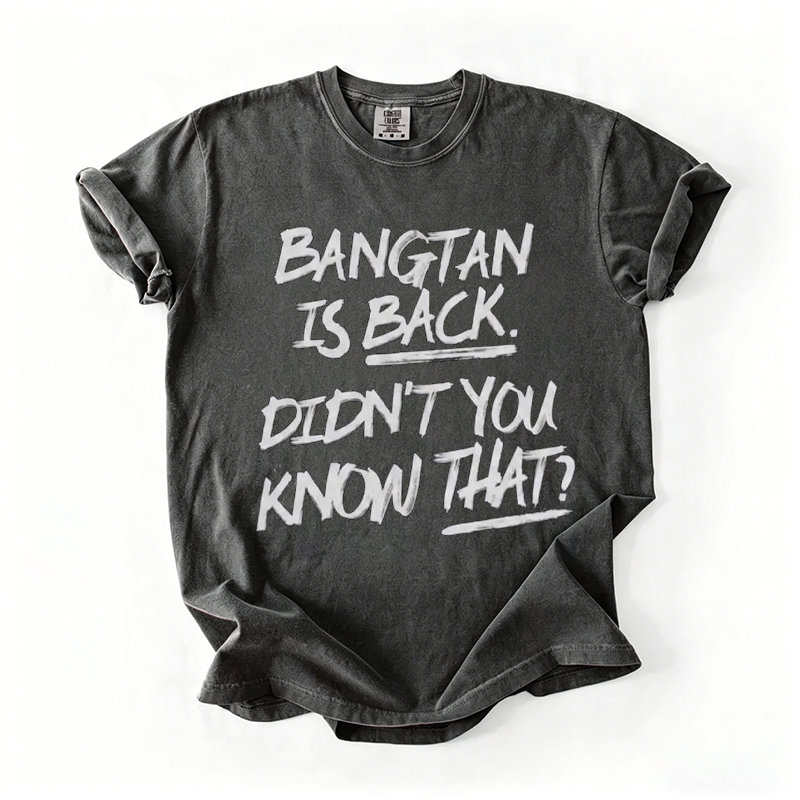 Kpop Boy Group World Tour 2026 T-shirt