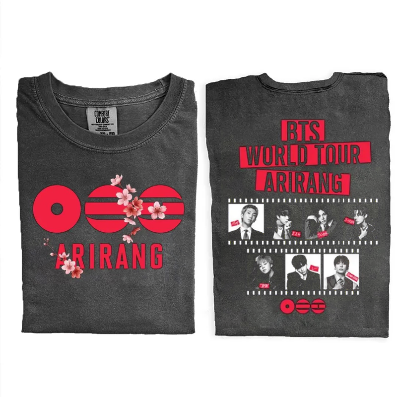 Kpop Boy Group World Tour 2026 T-shirt