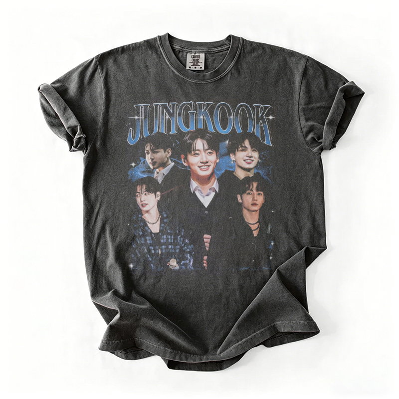 Kpop Boy Group Vintage Retro Graphic T-shirt