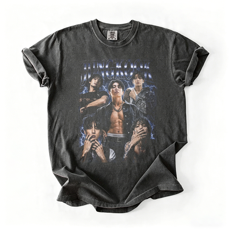 Kpop Boy Group Vintage Retro Graphic T-shirt