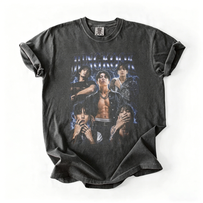 Kpop Boy Group Vintage Retro Graphic T-shirt
