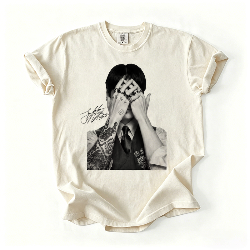 Kpop Boy Group Vintage Graphic T-shirt