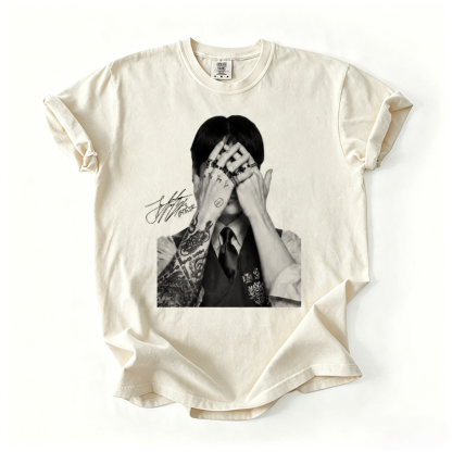 Kpop Boy Group Vintage Graphic T-shirt