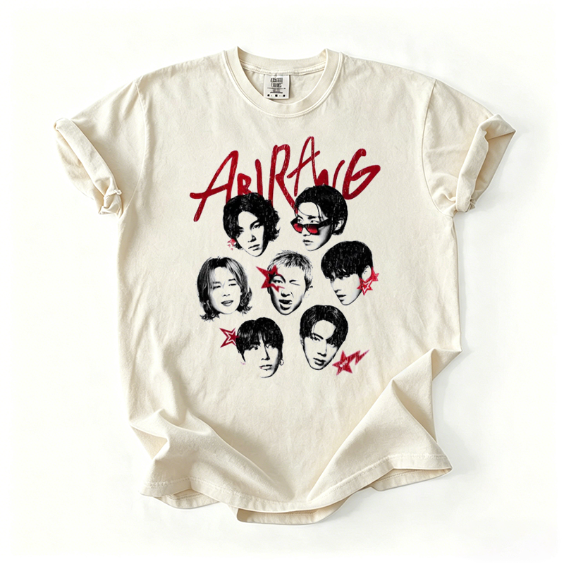 Kpop Boy Group World Tour 2026 T-shirt