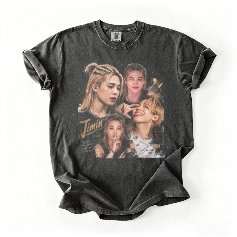 Kpop Boy Group Vintage Graphic T-shirt