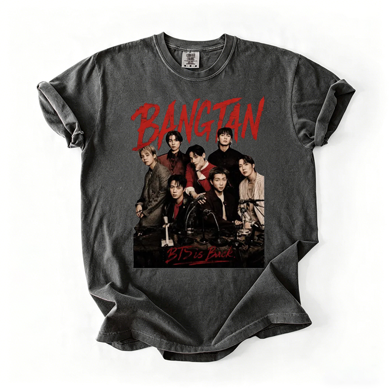 Kpop Boy Group World Tour 2026 T-shirt