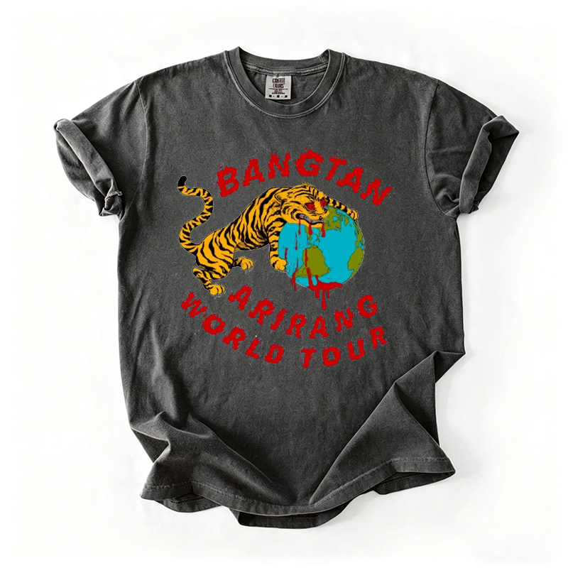 Kpop Boy Group World Tour 2026 T-shirt