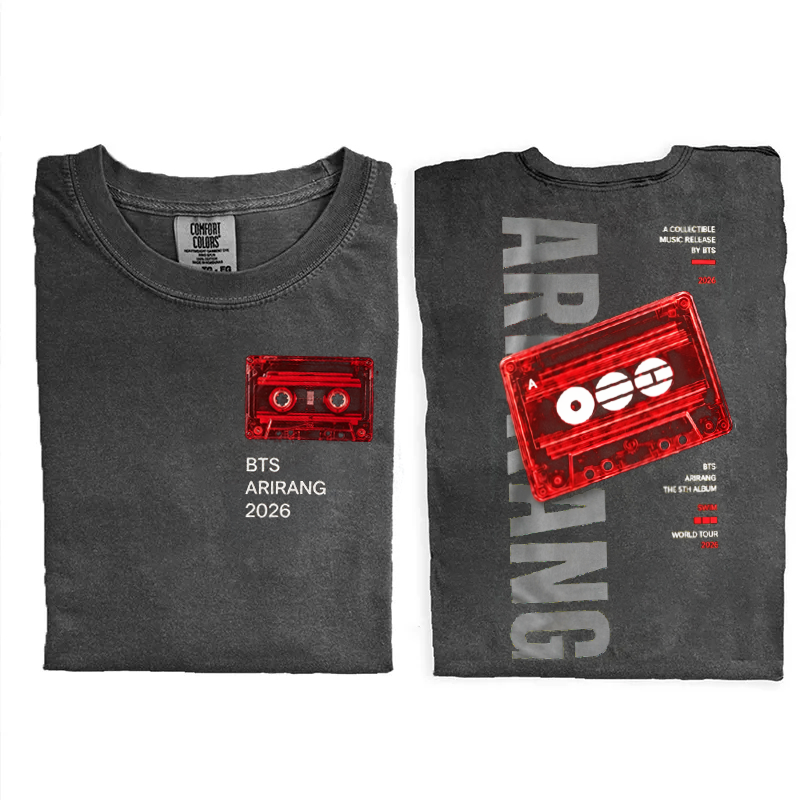 Kpop Boy Group World Tour 2026 T-shirt