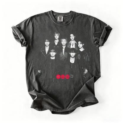 Kpop Boy Group Vintage Graphic T-shirt