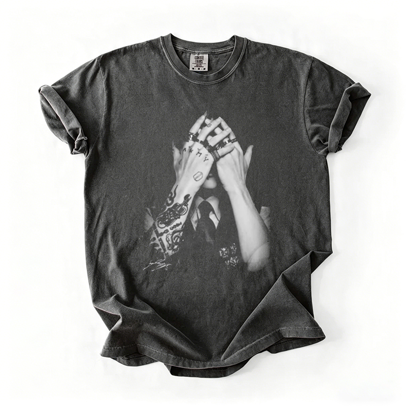 Kpop Boy Group Vintage Graphic T-shirt