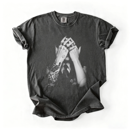 Kpop Boy Group Vintage Graphic T-shirt