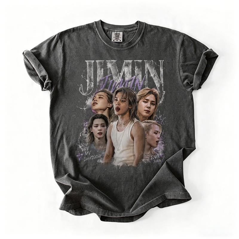 Kpop Boy Group Vintage Graphic T-shirt