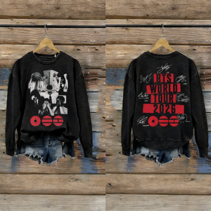 Kpop Boy Group World Tour 2026 Sweatshirt