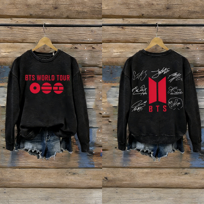 Kpop Boy Group World Tour 2026 Sweatshirt