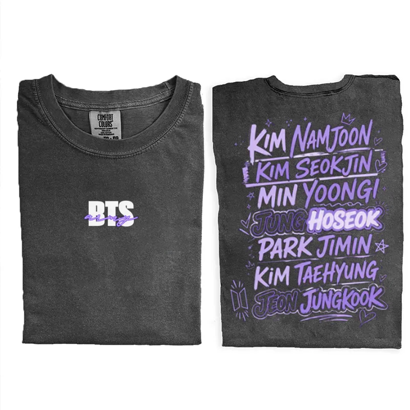 Kpop Boy Group World Tour 2026 T-shirt