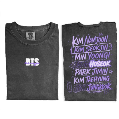 Kpop Boy Group World Tour 2026 T-shirt