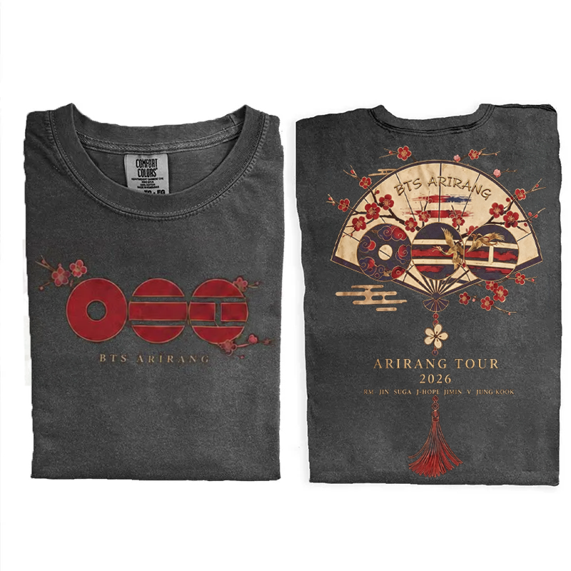 Kpop Boy Group World Tour 2026 T-shirt