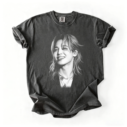 Kpop Boy Group Vintage Graphic T-shirt