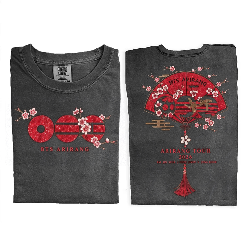 Kpop Boy Group World Tour 2026 T-shirt